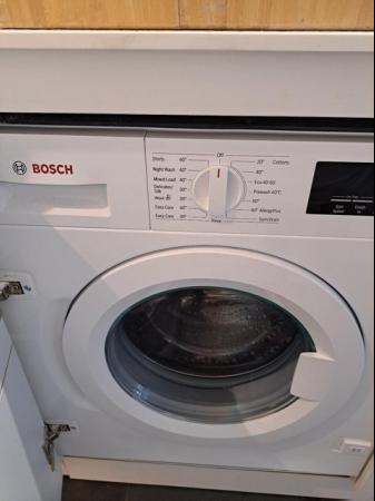 Image 1 of Bosch integrated washing machine still under guarantee