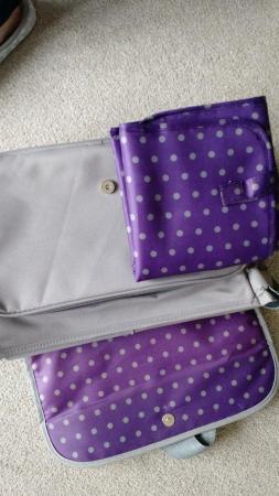 Image 2 of Baby changing bag Clair de Lune with mat
