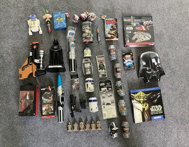 Preview of the first image of Star wars 26 Items 1995-2015   Star Wars 1995 darth Vader cl.