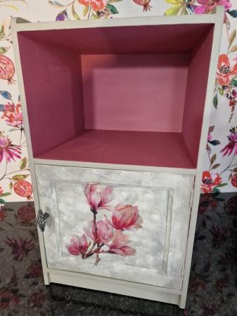 Image 3 of Pretty Pink Bedside Cabinet