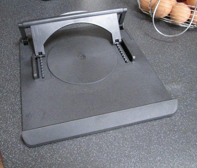 Preview of the first image of Adjustable Swivel Laptop Stand.