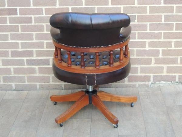 Image 5 of Chesterfield Captains Vintage Chair (UK Delivery)
