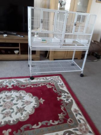 Image 4 of Large Bird Cage with divider