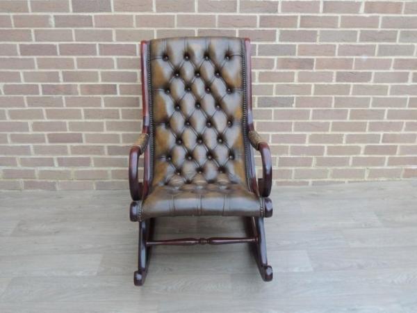 Image 2 of Stunning Rocking Chair - Chesterfield (UK Delivery)