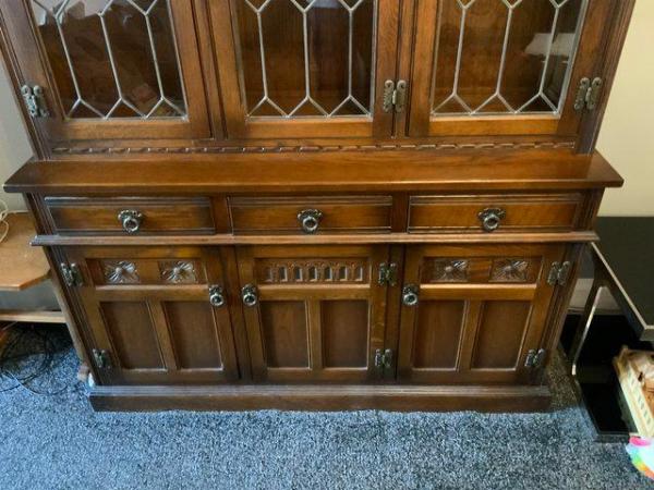 Image 3 of Old Charm Display Unit with Sideboard