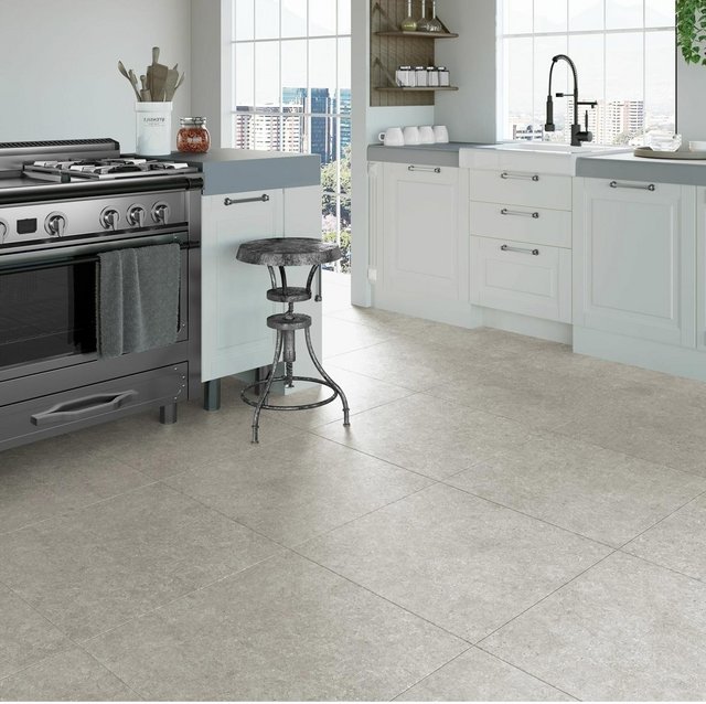 Preview of the first image of Anti Slip Porcelain Floor Tile Towns Taupe Beige Matt.