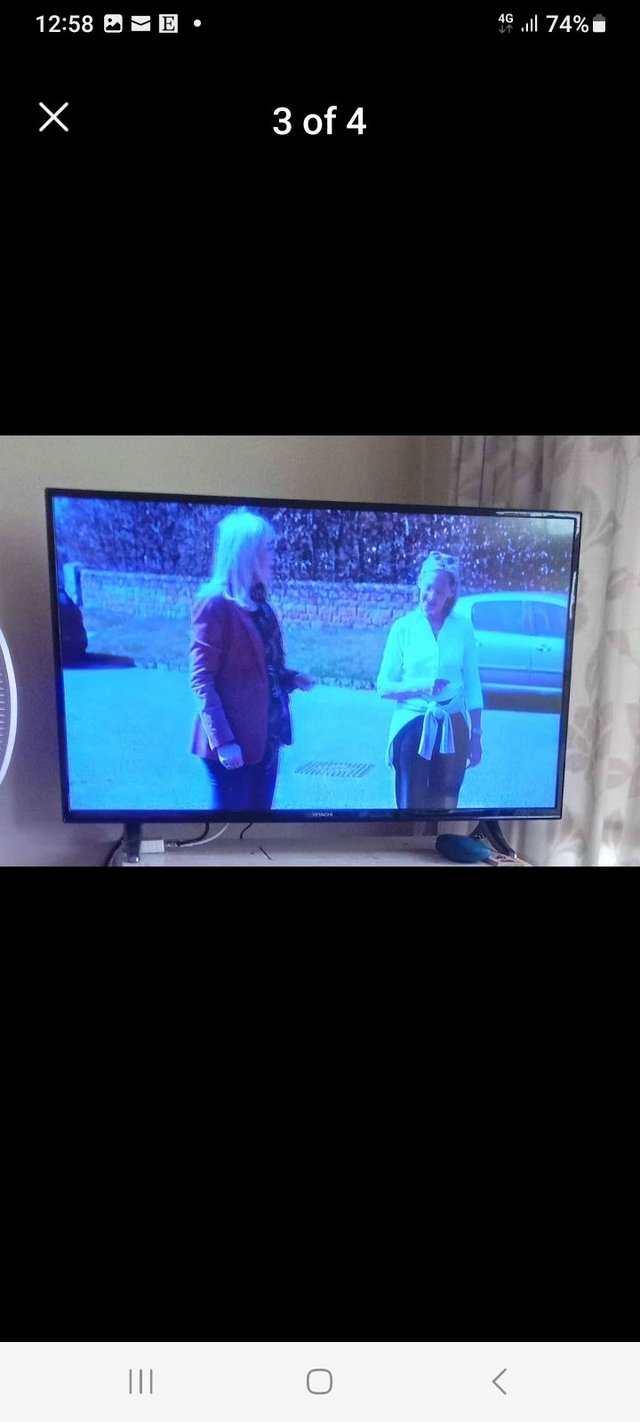 Preview of the first image of 43 Inch Working Hitachi T.V/DVD.