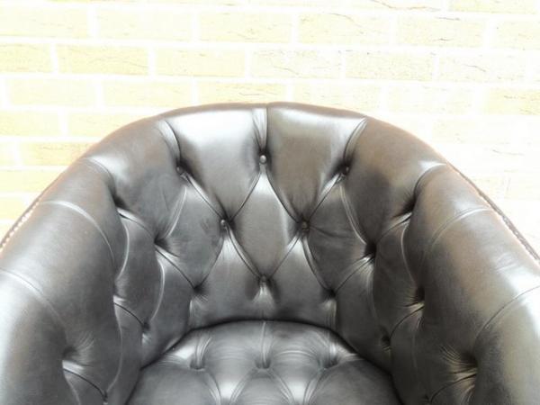 Image 13 of Burghley Distinctive Chesterfields Tub Chair (UK Delivery)
