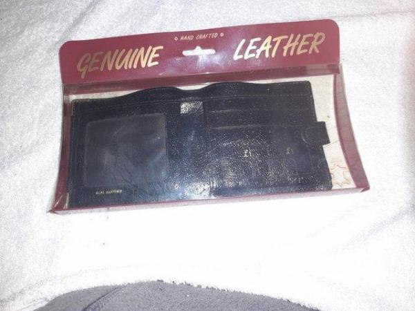 Image 2 of Genuine Leather Wallet Brand New. Would make a good gift