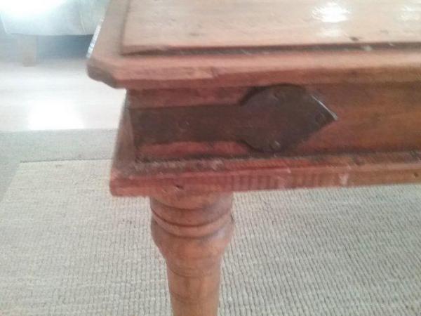 Image 3 of Indian solid wood coffee table