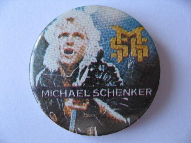 Preview of the first image of Michael Schenker MSG Badge Pin.