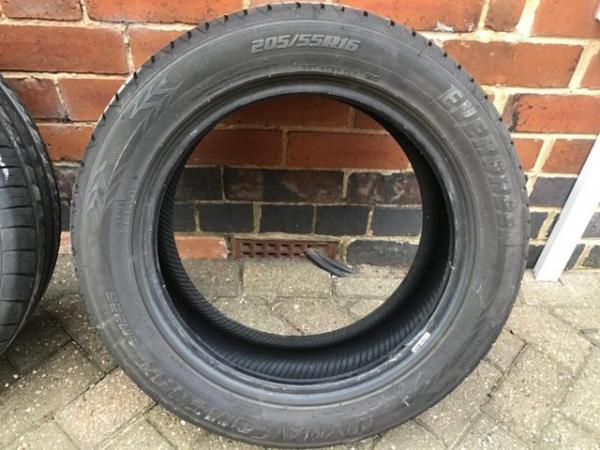 Image 2 of 2 x 205/55/R16 tyres as new condition