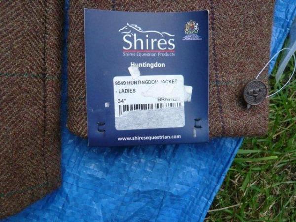 Image 2 of Ladies New Shires Huntingdon Tweed Jackets 34 36 38"
