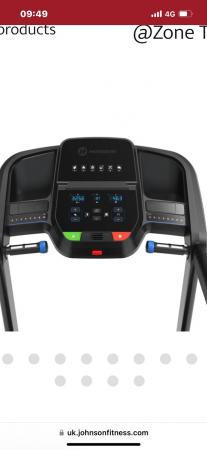 Image 1 of Horizon T101 folding treadmill