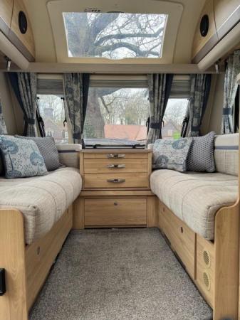 Image 2 of Elddis Chatsworth 554 Caravan, Island Bed, 2017, Motor Mover