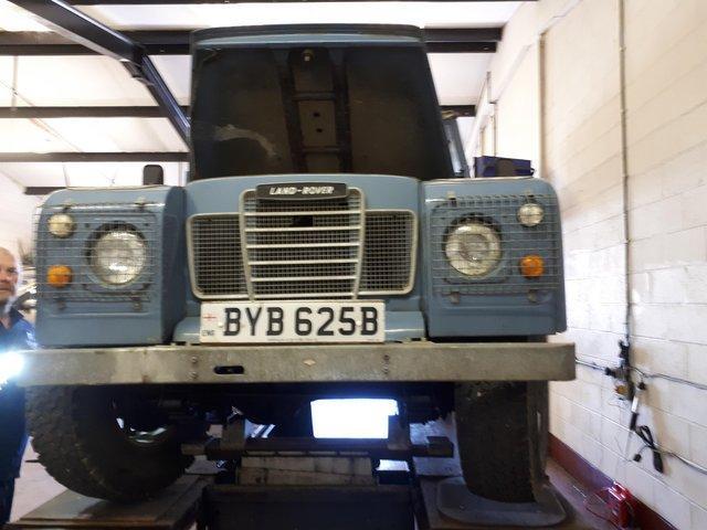 Preview of the first image of SWB Vintage landrover series 2.