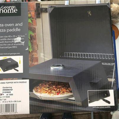 Image 1 of Goerge Pizza Oven boxed and new