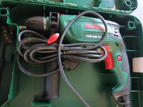 Image 3 of BOSCH 680W ELECTRIC CORDED HAMMER DRILL