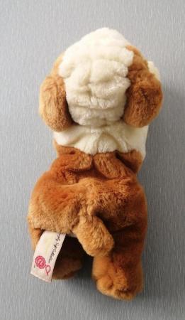 Image 2 of Keel Simply Soft Collection Puppy Dog Soft Toy.  Length 8".