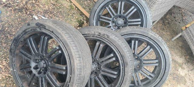 Image 3 of Alloy wheels and tyres 17 inch 4lug