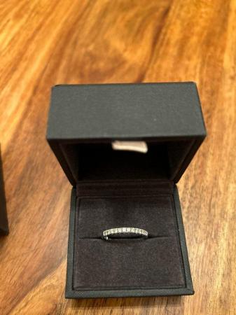 Image 2 of *REDUCED* Platinum diamond wedding ring