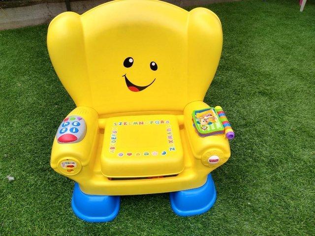 Preview of the first image of Fisher Price Laugh & Learn Chair..