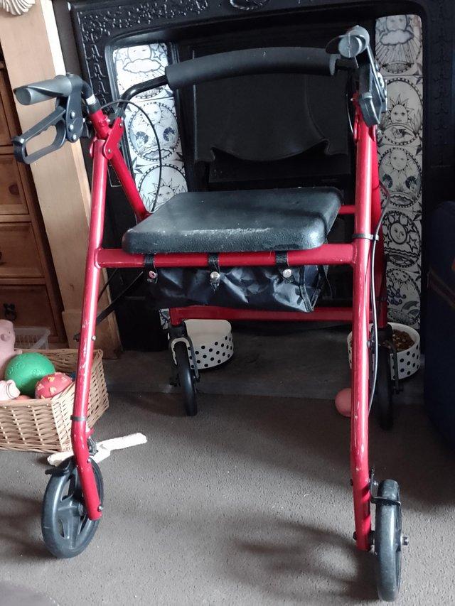 Preview of the first image of Rollator walking aid (disability).