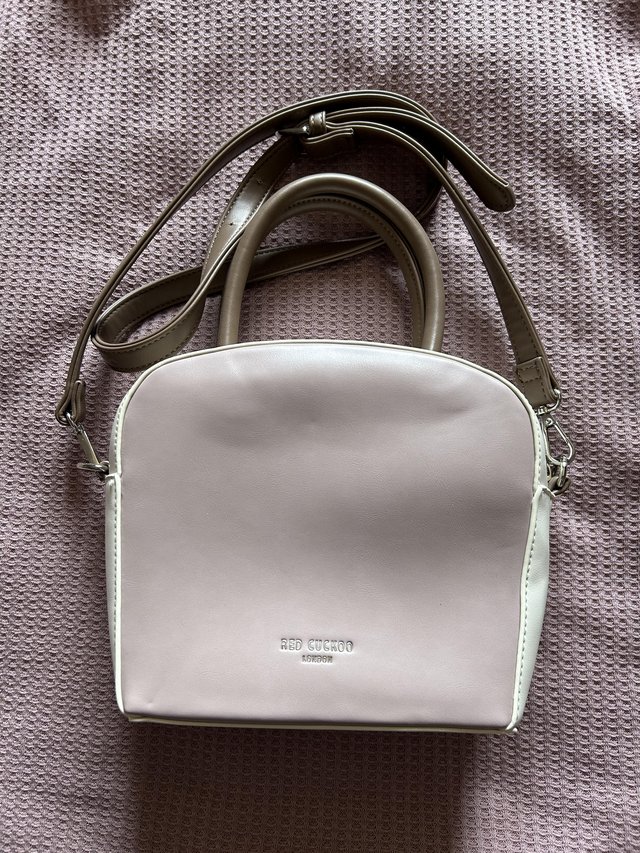Preview of the first image of Pink coloured handbag by Red Cuckoo BN no tags.