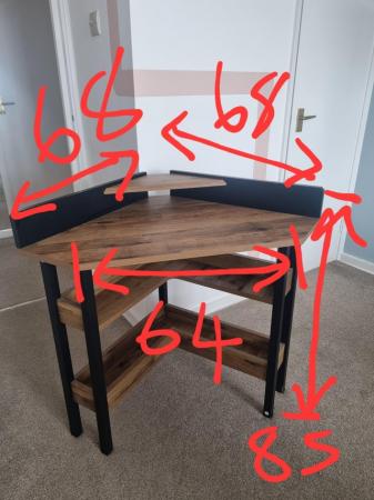 Image 1 of Next oat corner desk, great condition