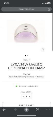 Image 2 of The Edge Lyra UV nail lamp