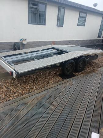 Image 1 of Car transporter trailer unfinished project