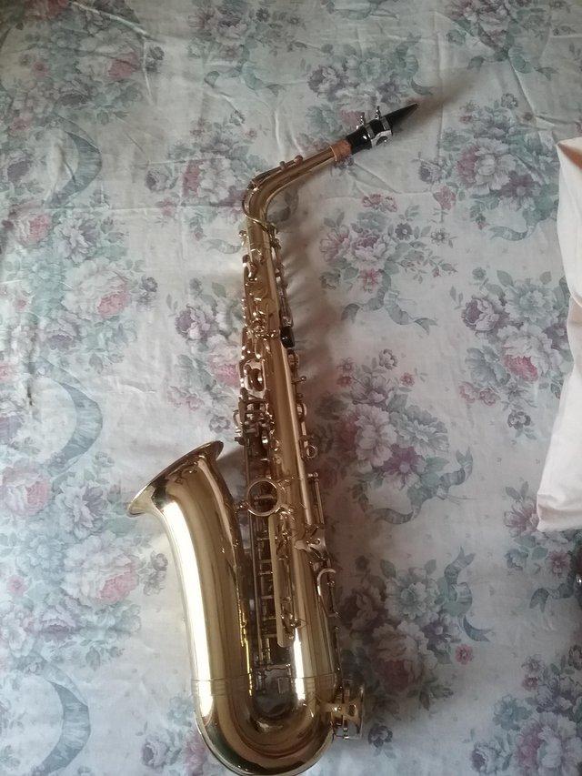 Preview of the first image of Trevor J James Alto Saxaphone.