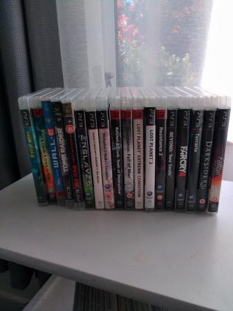 Image 1 of Ps 3 console plus 29 games