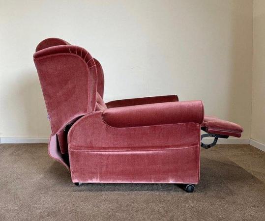 Image 14 of LUXURY ELECTRIC RISER RECLINER ROSE PINK CHAIR ~ CAN DELIVER