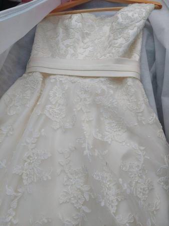 Image 2 of Tea Length Wedding Dress, colour Ivory