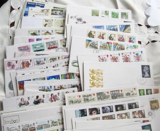 Image 2 of A collection of over 75, mainly first day, stamp covers
