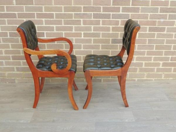 Image 9 of 6 Beresford and Hicks Chesterfield Chairs (UK Delivery)