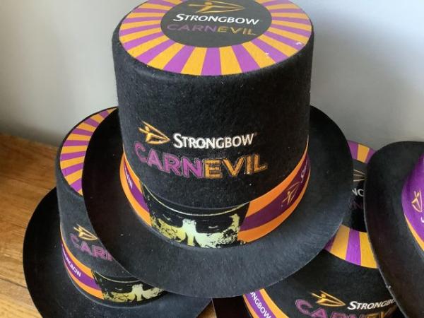 Image 2 of 10 STRONGBOW CARNEVIL TOP HATS - £20
