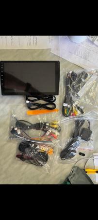 Image 1 of Ten inch Andriod stereo system big bundle brand new
