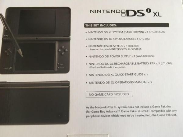 Image 4 of Nintendo DSi XL unused in original box