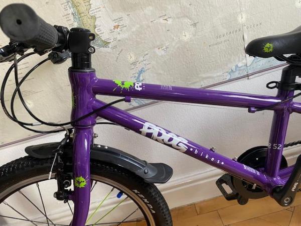 Image 2 of Purple Frog 52 Kids Bike