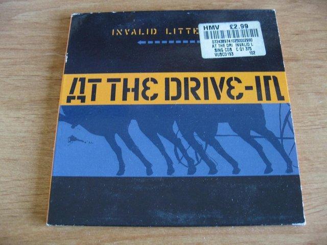 Preview of the first image of At The Drive-In – Invalid Litter Dept.–3 Track CD Single.