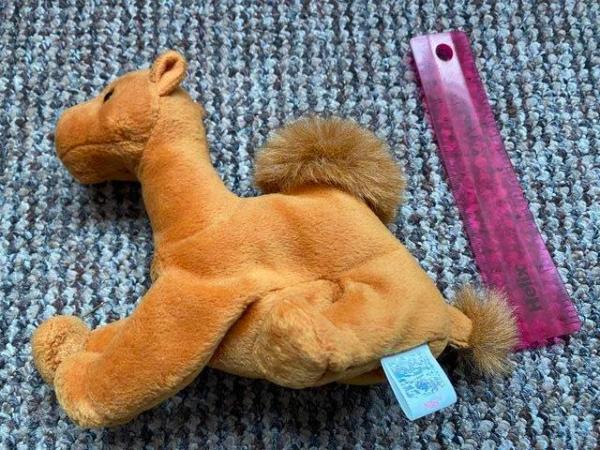 Image 2 of 'Niles' Cute Camel Beanie Baby Cuddly toy