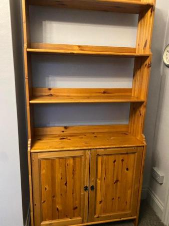 Image 1 of Heavy Pine wall units x 2 outstanding condition