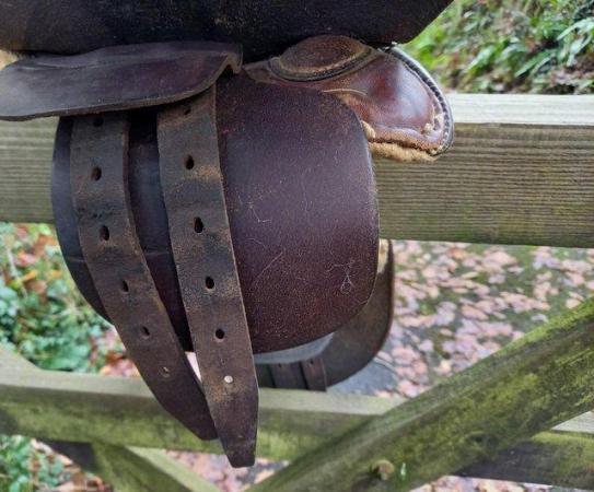 Image 5 of Vintage Leather Pony Saddle - Collect only Cornwall