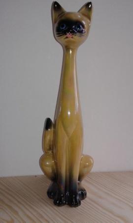 Image 1 of Jema Holland Long Neck Cat Figurine