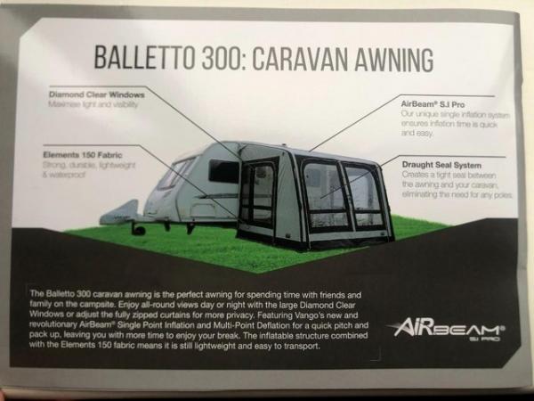 Image 3 of VANGO Balletto 300 Air Awning