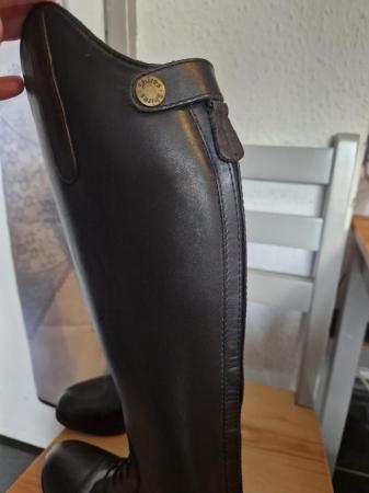 Image 2 of Shires leather show riding boots