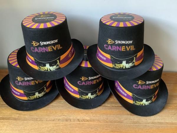 Image 3 of 10 STRONGBOW CARNEVIL TOP HATS - £20