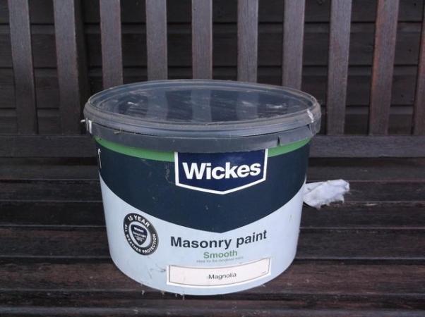 Image 1 of WICKES MASONRY PAINT FOR SALE
